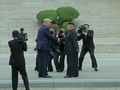 VIDEO: Temui Kim Jong-un, Trump Injakkan Kaki di Korut