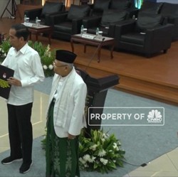 Sah! Jokowi-Ma'ruf, Menangi Pilpres 2019