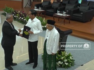 Sah! Jokowi-Ma'ruf, Menangi Pilpres 2019