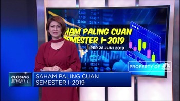 Ini Dia Saham Tercuan Semester I-2019