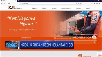 Krida Jaringan Resmi Melantai di BEI