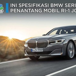 Ini BMW Seri 7, Mobil Anti Peluru Penantang Mercy Jokowi