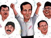 Catat! Jokowi tak Pernah Kalah Dalam Setiap Pemilihan Umum