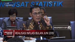 BPS: Inflasi Juni 2019 Tercatat 0,55%