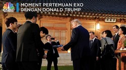 Saat Donald Trump Bertemu dengan EXO