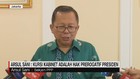 VIDEO: Arsul Sani: Kursi Kabinet Milik Prerogatif Presiden