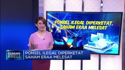Ponsel Ilegal Diperketat Saham ERAA Melesat
