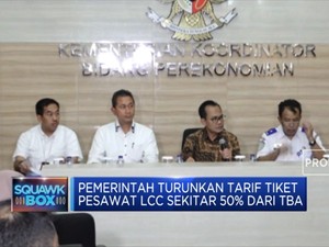 Tarif Tiket Pesawat LCC Turun