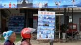 Satu paket pemotretan yang berisi 35 foto dibanderol seharga 199 yuan (Rp410 ribu), kata Zhang Hongtao, pengelola studio foto. (REUTERS/Tingshu Wang)
