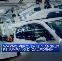 Waymo Komersialisasi Mobil Otonom