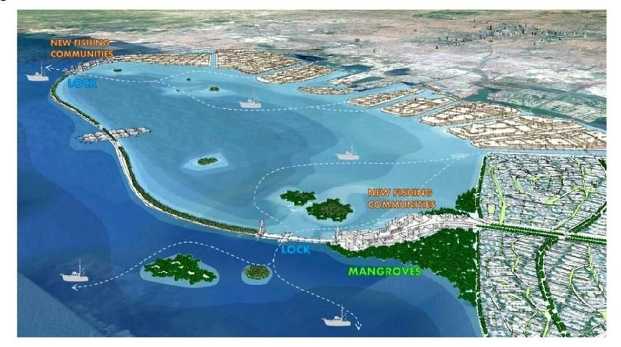 Proyek tol tanggul laut yang menghubungkan Bekasi-Banten sedang disiapkan perencanaannya, butuh 20-30 tahun.