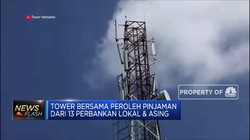 Tower Bersama Raih Pinjaman USD 375 Juta