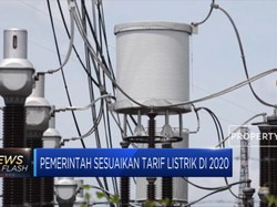 Pemerintah Sesuaikan Tarif Listrik di 2020