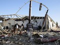 FOTO: Tumpah Darah Imigran Jadi Korban Serangan di Libya