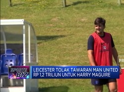 Leicester Tolak Tawaran MU Rp 1,2 Triliun untuk Harry Maguire