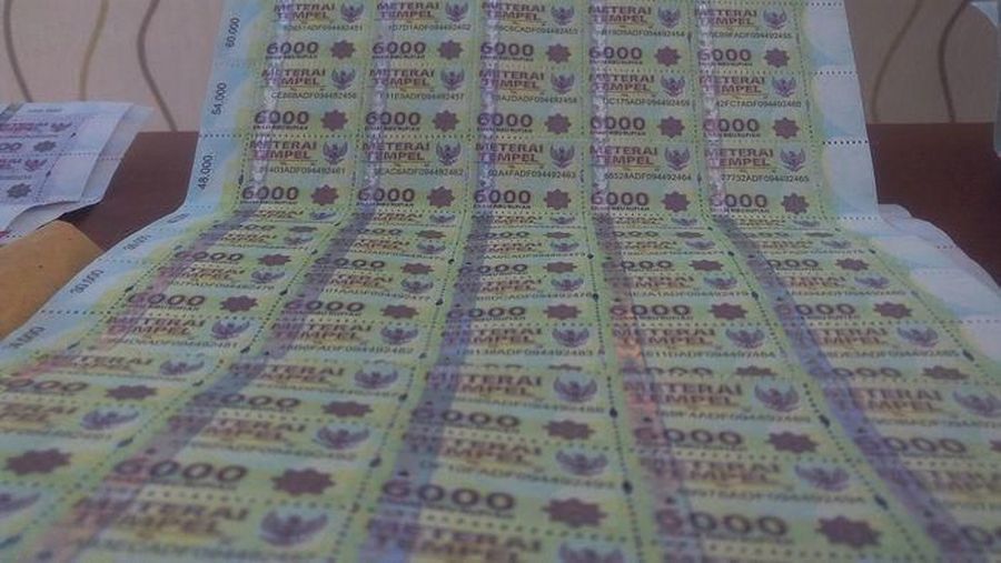 Menteri Keuangan Sri Mulyani Indrawati mengusulkan perubahan tarif bea materai menjadi satu tarif sebesar Rp 10.000.