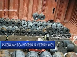 AS Kenakan Bea Impor Baja Vietnam Sebesar 400%