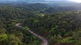 Pemandangan Kampung Warga kampung tersebut sudah lama merasakan ketidakadilan di bidang energi. (ANTARA FOTO/Akbar Nugroho Gumay)