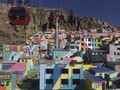 FOTO : Mural Cantik Penghias Desa di 'Atap' Bolivia