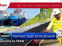 TRAM Rights Issue 100 Miliar Saham Baru