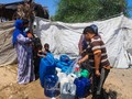 ACT Distribusikan Ratusan Liter Air Bersih di Palestina