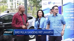 Bangun Koneksi, Bird Gandeng MRT Jakarta