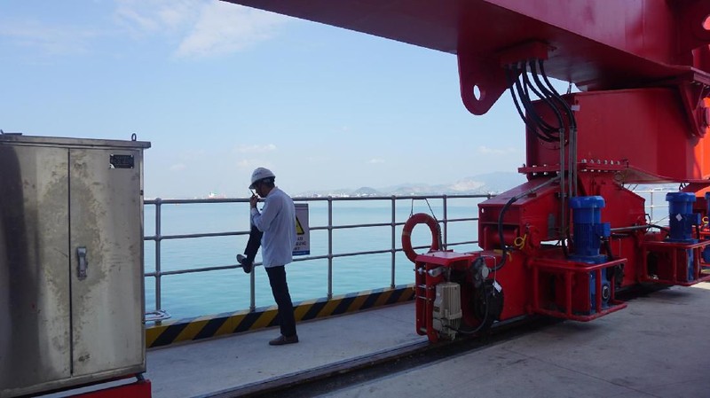 Pembangunan pembangkit PLTU Jawa 7 Tahap 1 berkapasitas 1000 MW sudah mencapai 95%, begini wujudnya 