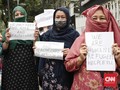 Imigran di Medan Demo UNHCR Desak Dikirim ke Negara Tujuan