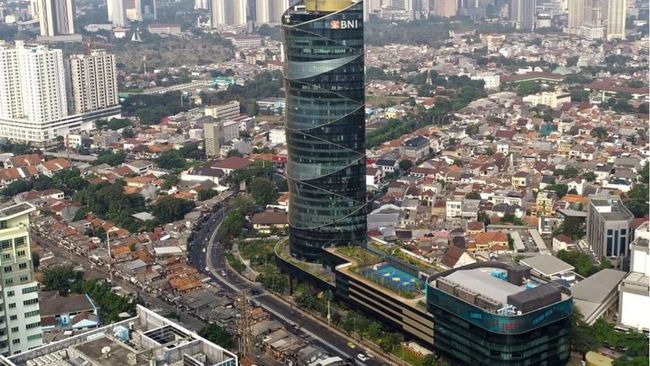 Capai Usia 73 Tahun Gedung Menara Bni Diresmikan