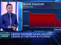 Berencana Akuisi Bank, Saham BMRI Anjlok