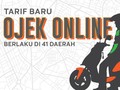 INFOGRAFIS: Daftar 41 Daerah yang Kena Tarif Baru Ojek Online