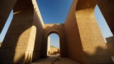 Selama tiga dekade, Irak berupaya memasukkan Babilonia sebagai salah satu Situs Warisan Dunia. (REUTERS/Thaier Al-Sudani)