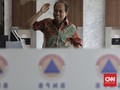 Bendera Merah Putih Selimuti Peti Jenazah Sutopo