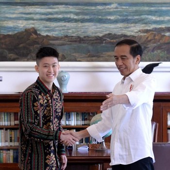 Yo What's Up, Begini Gaya Rich Brian Saat Bertemu Jokowi