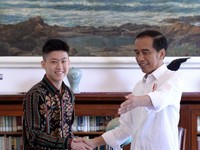 Yo What's Up, Begini Gaya Rich Brian Saat Bertemu Jokowi