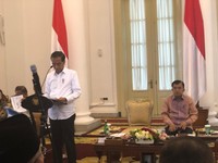 Pidato Lengkap Jokowi Saat Sentil Menteri ESDM & BUMN