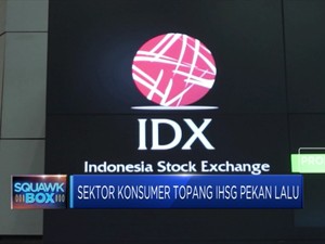 Sektor Konsumer Topang IHSG Pekan Lalu
