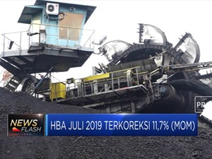HBA Juli 2019 Terkoreksi 11,7%