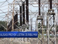 Realisasi Proyek Listrik 35.000 MW Hanya 10%