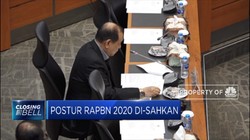 Postur RAPBN 2020 Disahkan