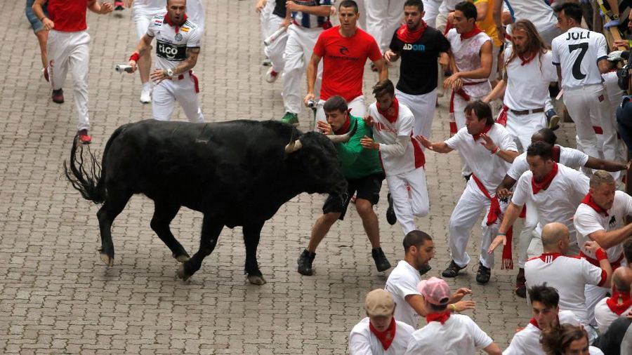 San Fermin dimulai setiap pagi pukul 08.00 waktu setempat mulai dari Sabtu hingga delapan hari ke depan.