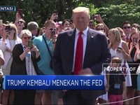 Soal Suku Bunga, Trump Kembali Desak The Fed