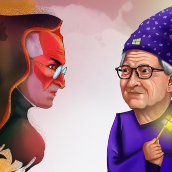 Simsalabim! Saat Bill Gates Sebut Steve Jobs Seorang Penyihir