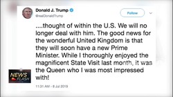 Duta Besar Inggris Sebut Trump Tidak Becus