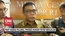 VIDEO: PDIP: Rizieq Pulang, Proses Hukum Tetap Berjalan