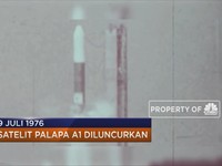 9 Juli 1976 Satelit Palapa A1 Diluncurkan