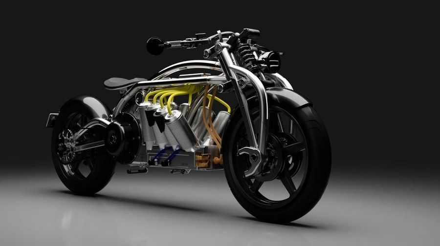 Curtiss Motorcycles, merilis ide baru yang menarik untuk motor listrik Zeus 2020 yang terinspirasi dari motor Glenn Curtiss 1907 V8.