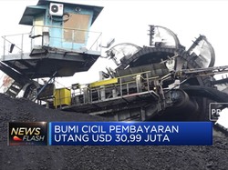 BUMI Cicil Pembayaran  Utang USD 30,99 Juta