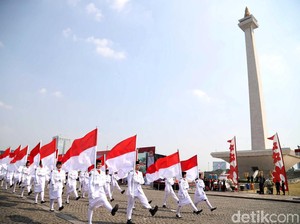 HUT Bhayangkara ke-79 di Monas Besok, Ini Daftar Acara dan Rekayasa Lalin