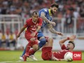 FOTO: Duel Panas Persija vs Persib Berakhir Antiklimaks